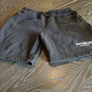 Men's Black Athletic Shorts